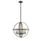 Z-Lite Kirkland 5 Light Pendant, Ashen Barnboard 472B20-ABB - alternate 1
